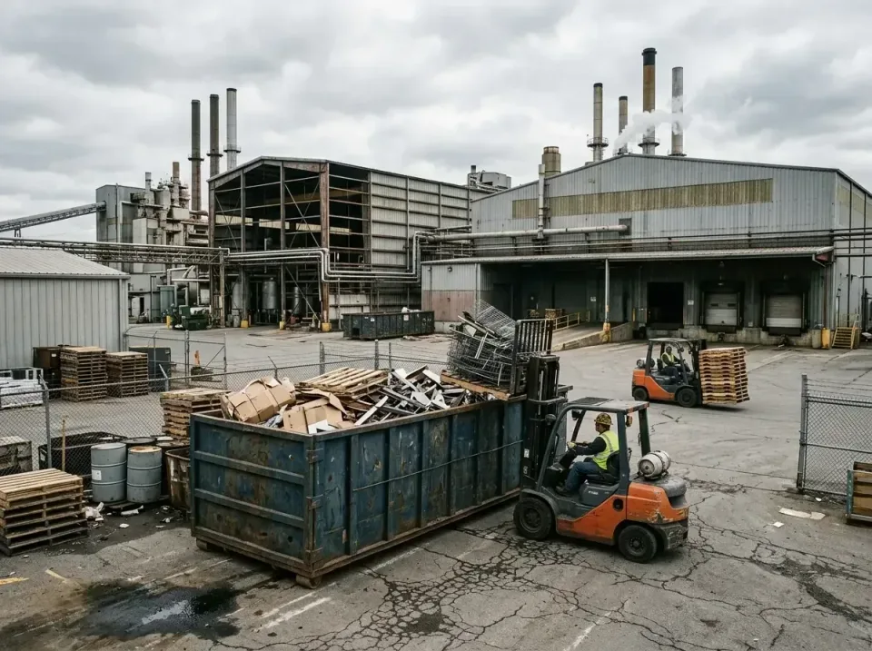 industrial-factory-scrap-conta-003 — frequently asked questions, Cheap Roll-off Dumpster Rentals in Campbell, OH